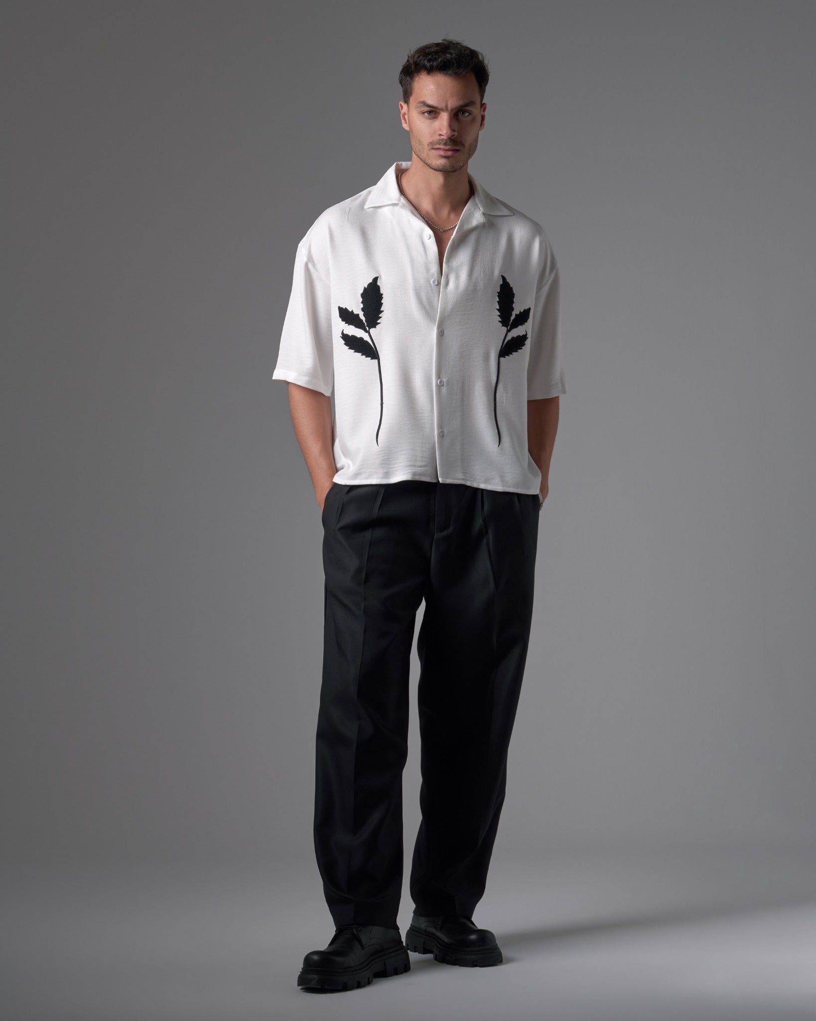 White Leaf Shirt