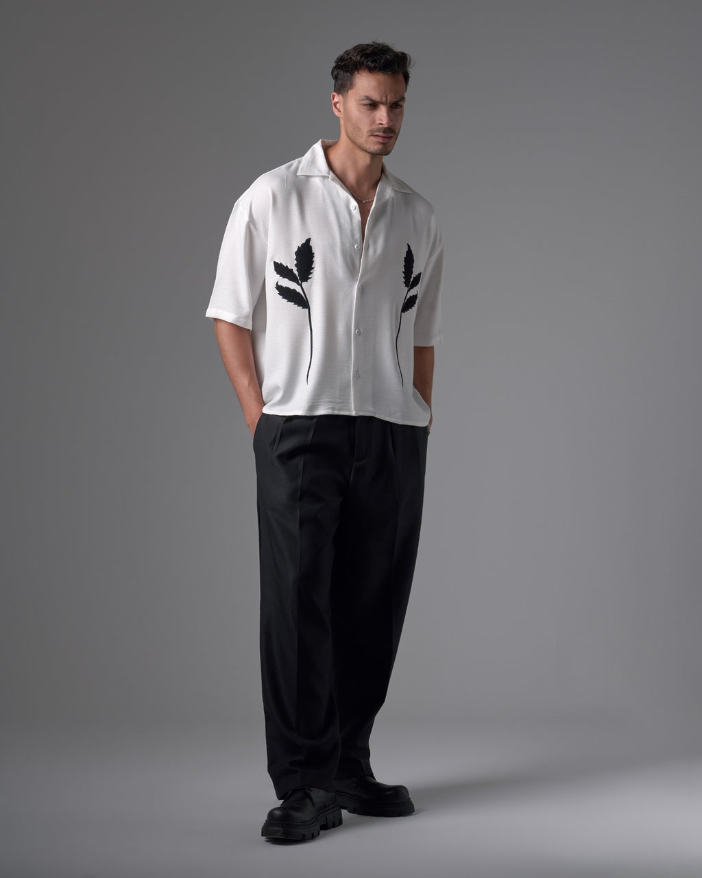 White Leaf Shirt
