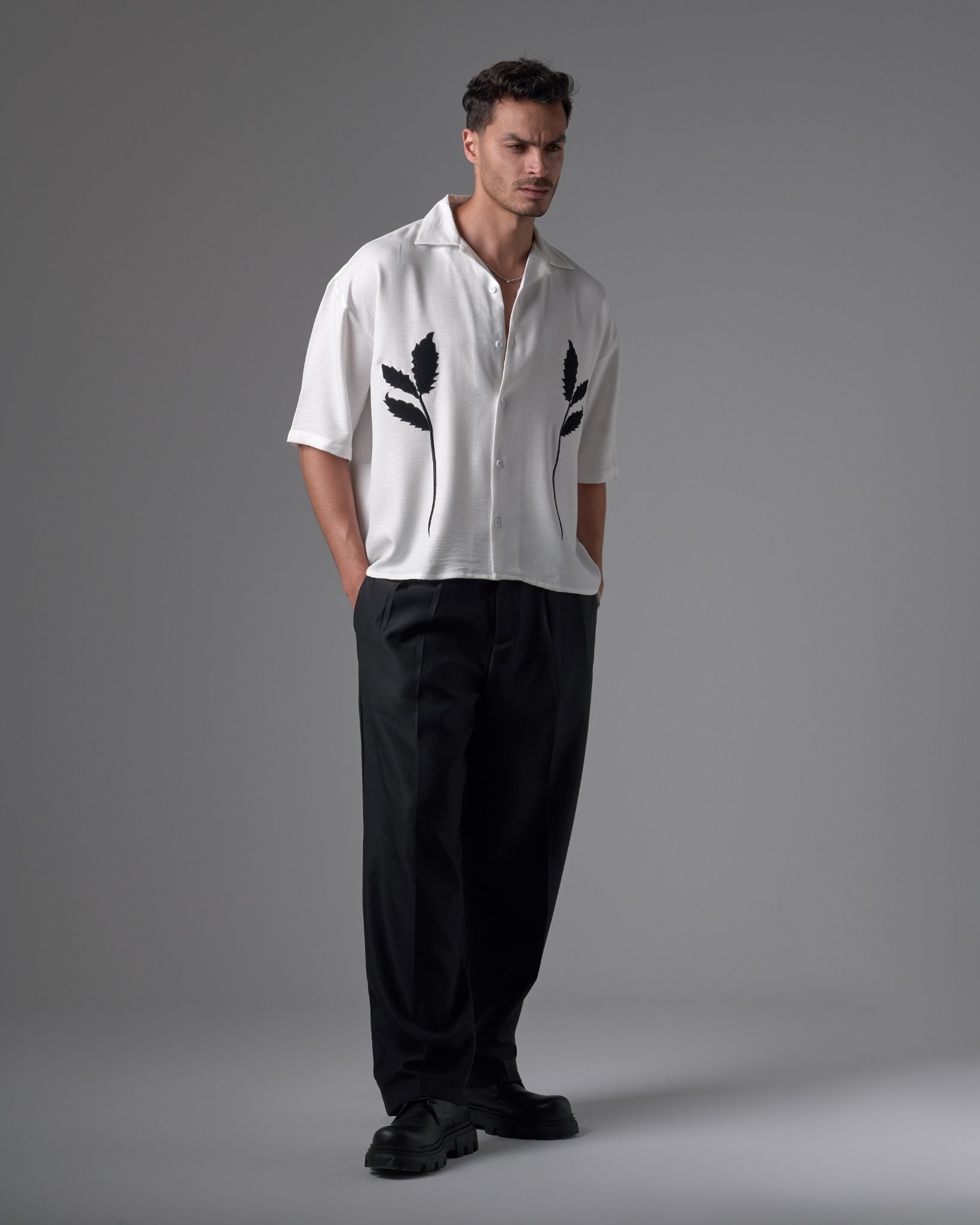 White Leaf Shirt