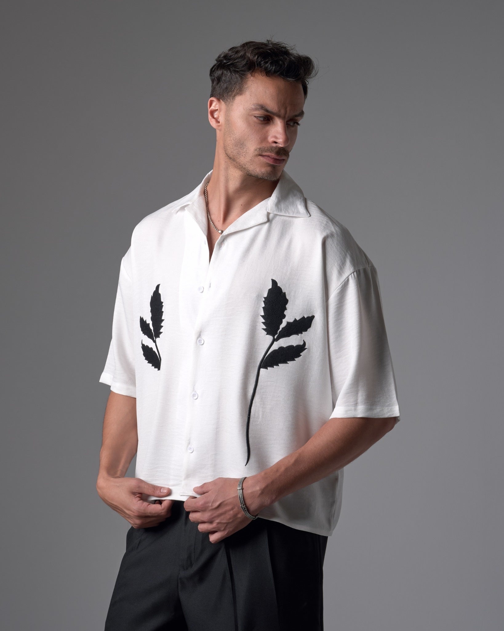 White Leaf Shirt