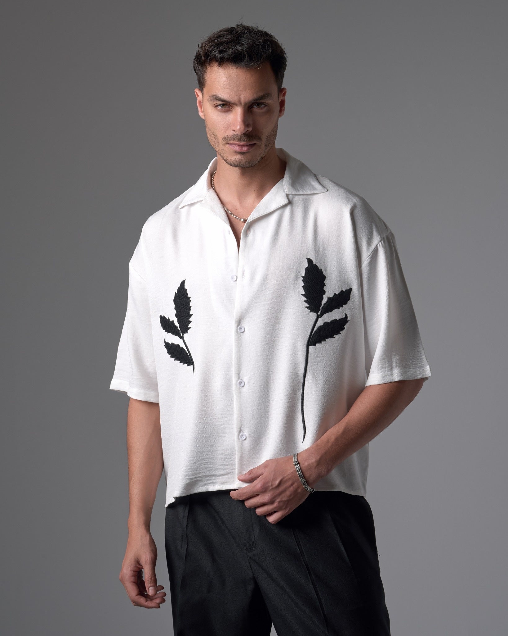 White Leaf Shirt