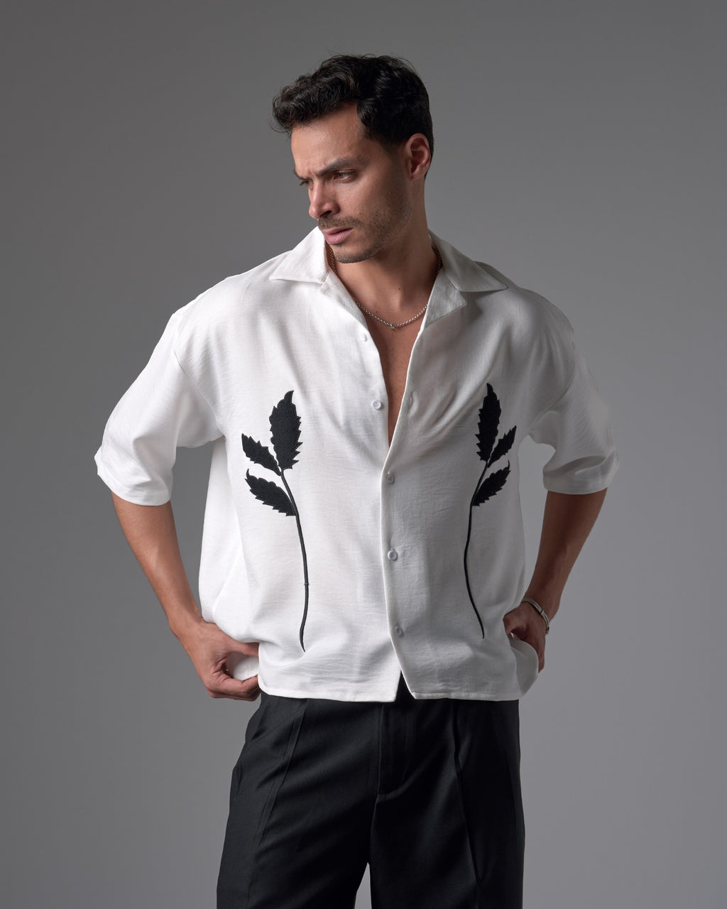 White Leaf Shirt