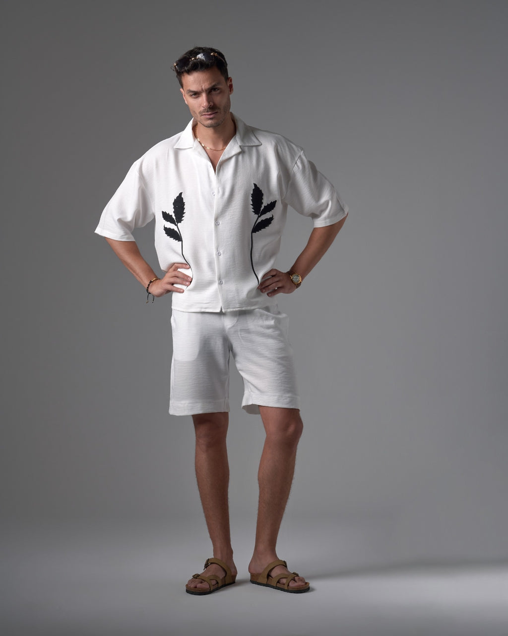 White Linen Short