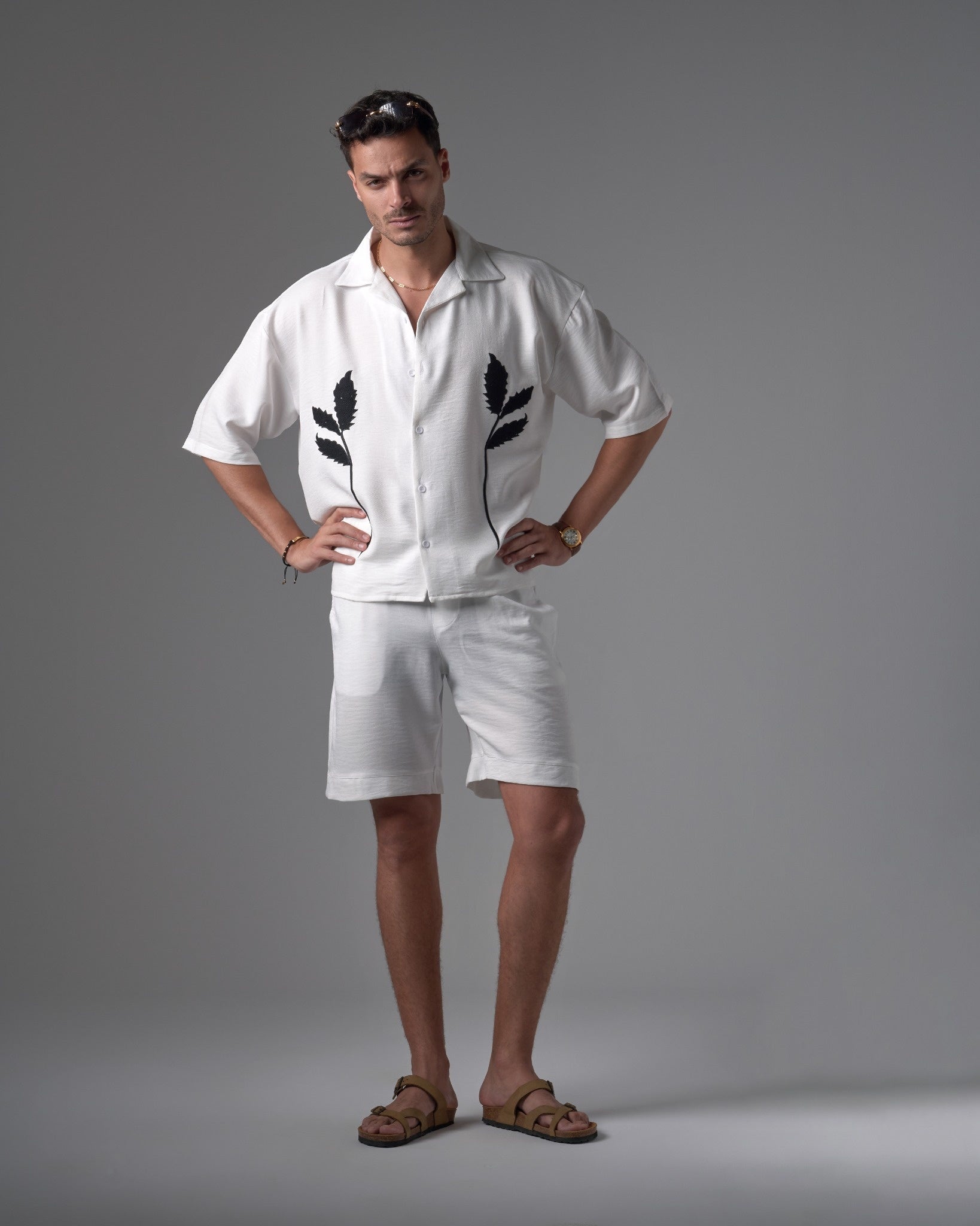 White Linen Short