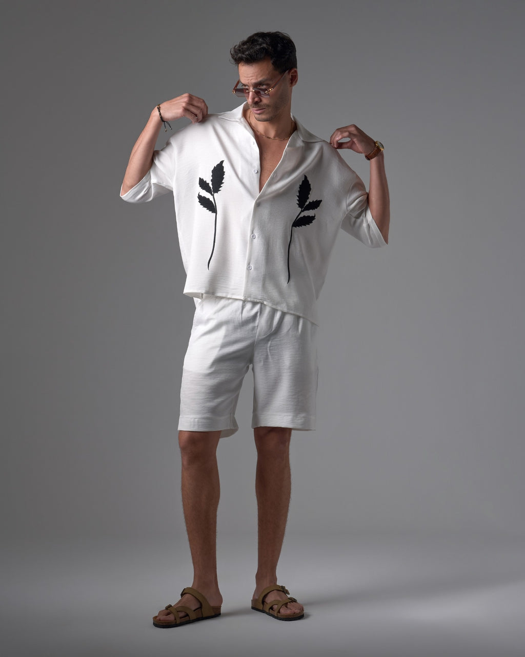 White Linen Short
