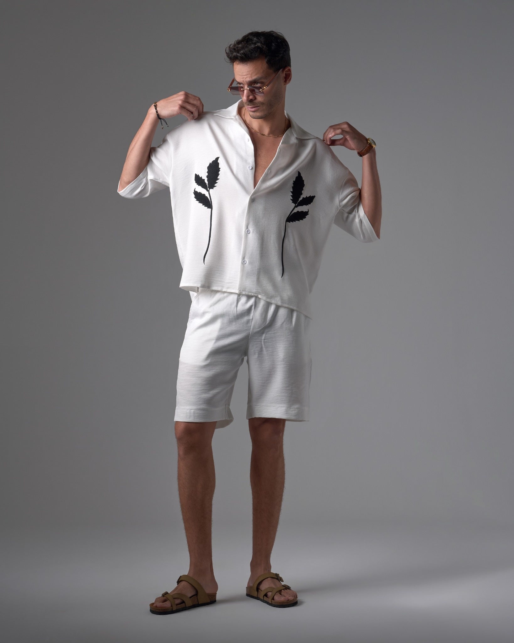 White Linen Short